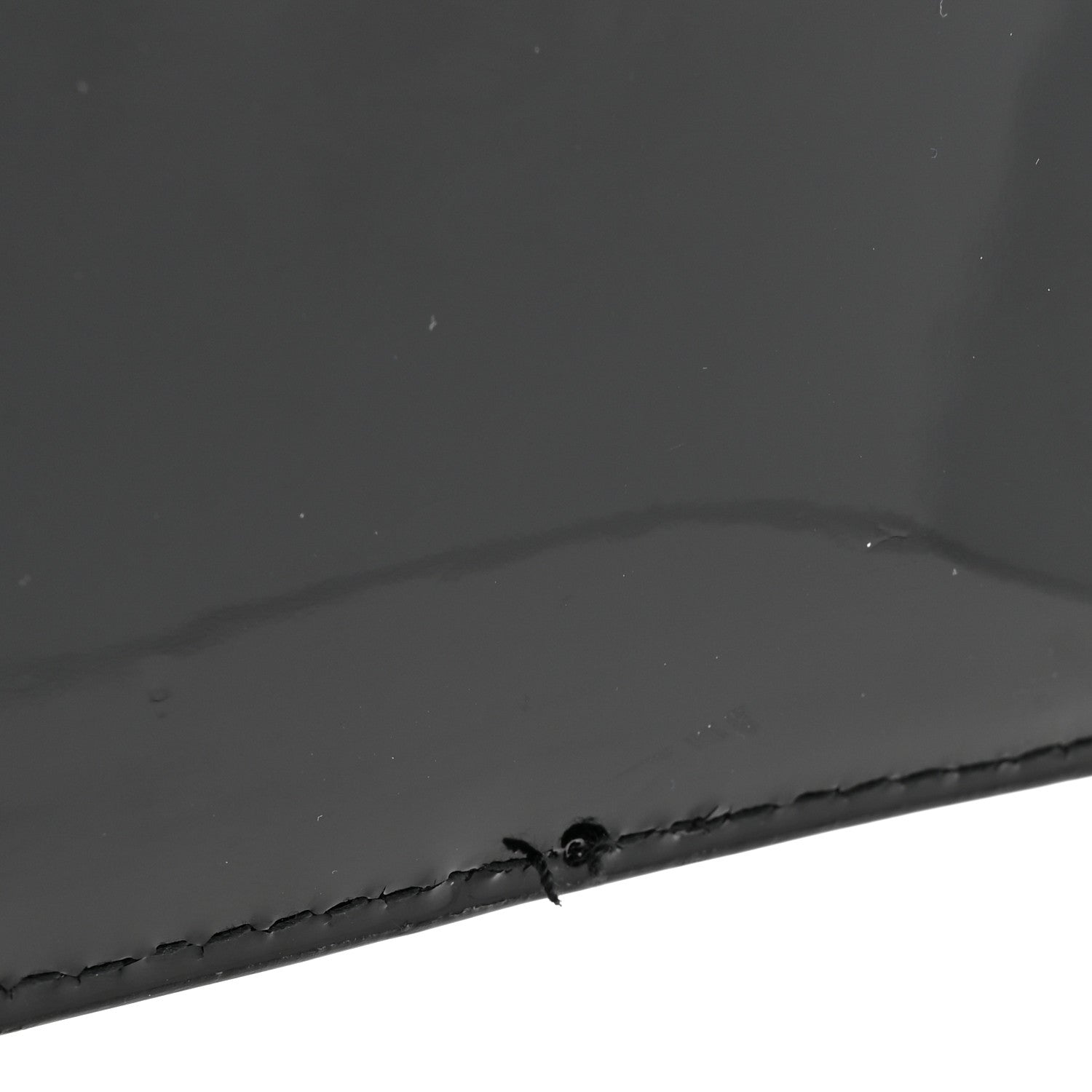 Saint Laurent Patent Calfskin Monogram Uptown Clutch Black 8 of 8