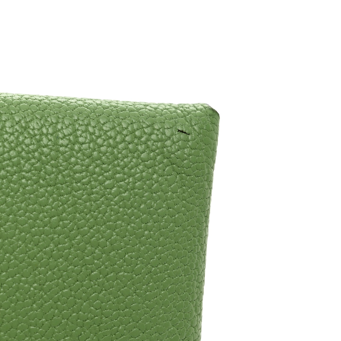 Chevre Mysore Verso Calvi Duo Card Case Vert Criquet Rose Lipstick