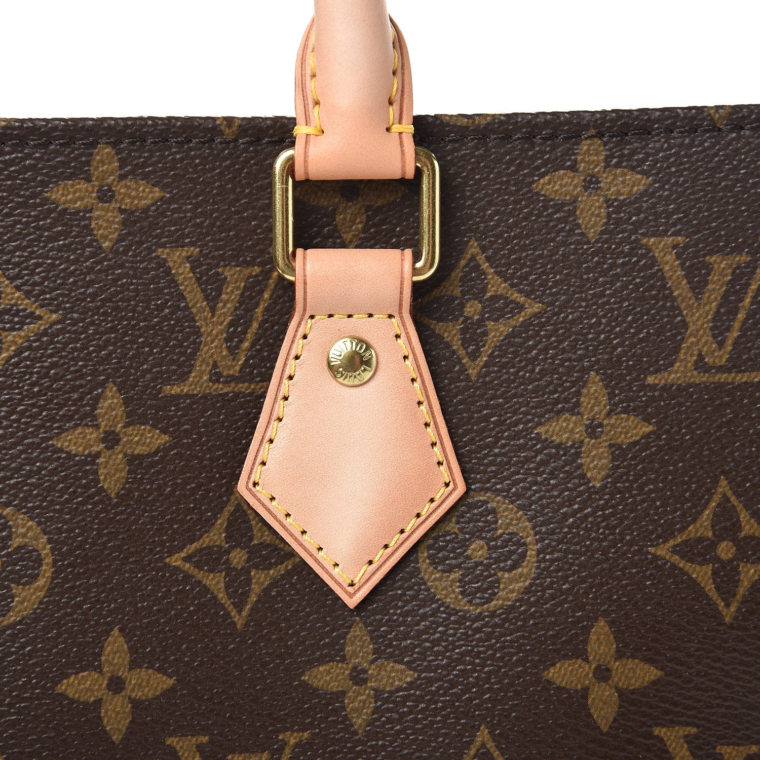Louis Vuitton Monogram Sac Plat PM 8 of 9