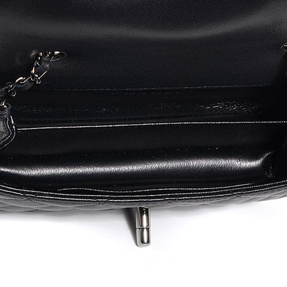 Chanel Lambskin Quilted Extra Mini Flap Black 6 of 9