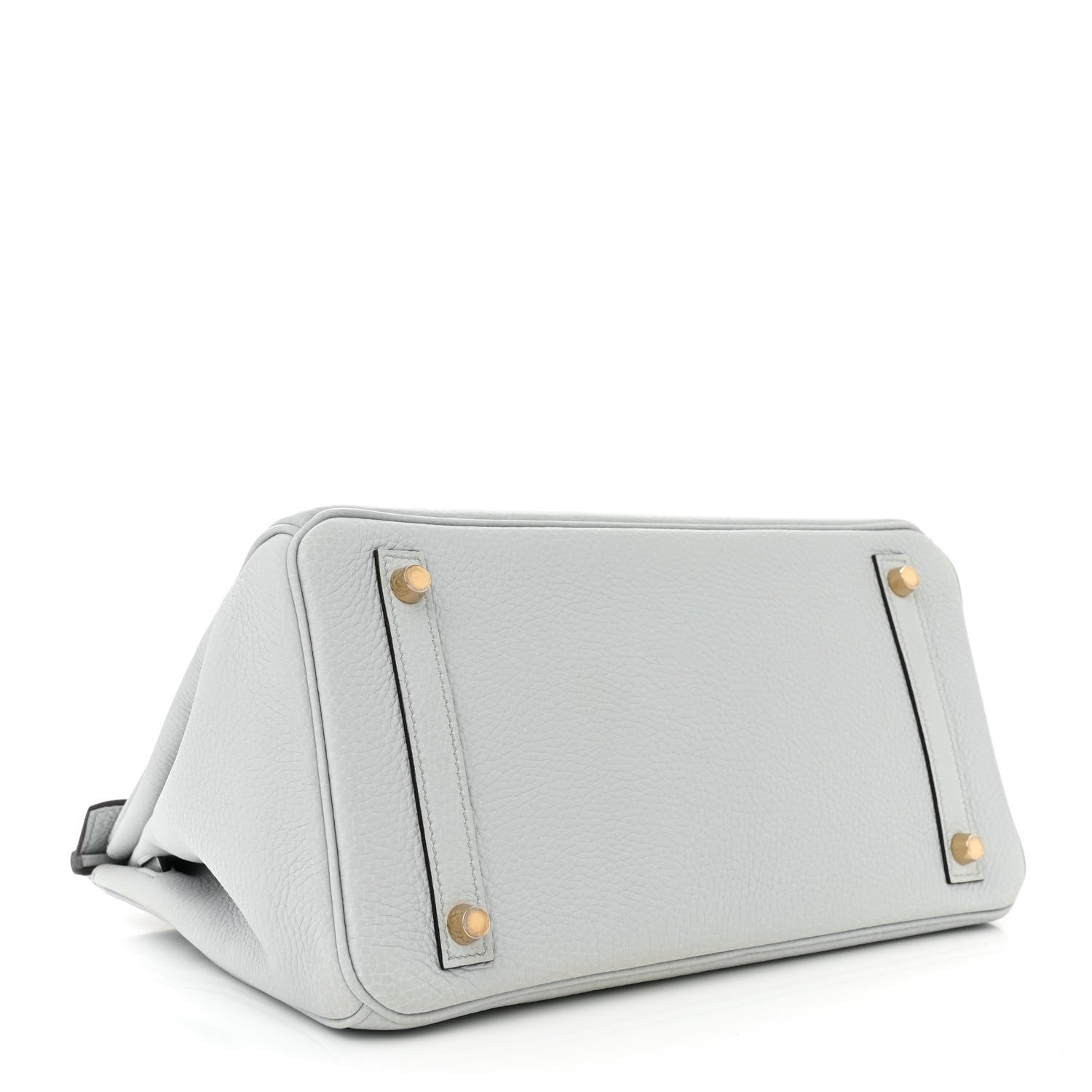 Hermes Taurillon Clemence Birkin 30 Bleu Pale 4 of 12
