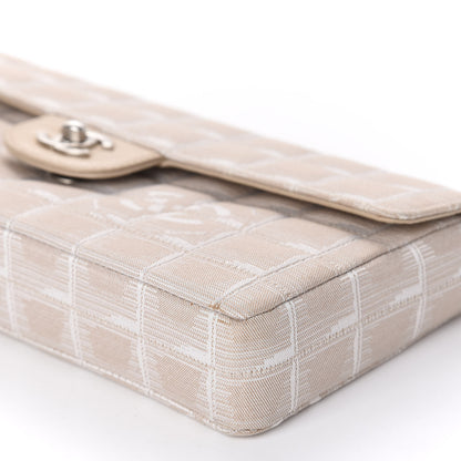 Chanel Nylon Travel East West Flap Beige 7 of 13