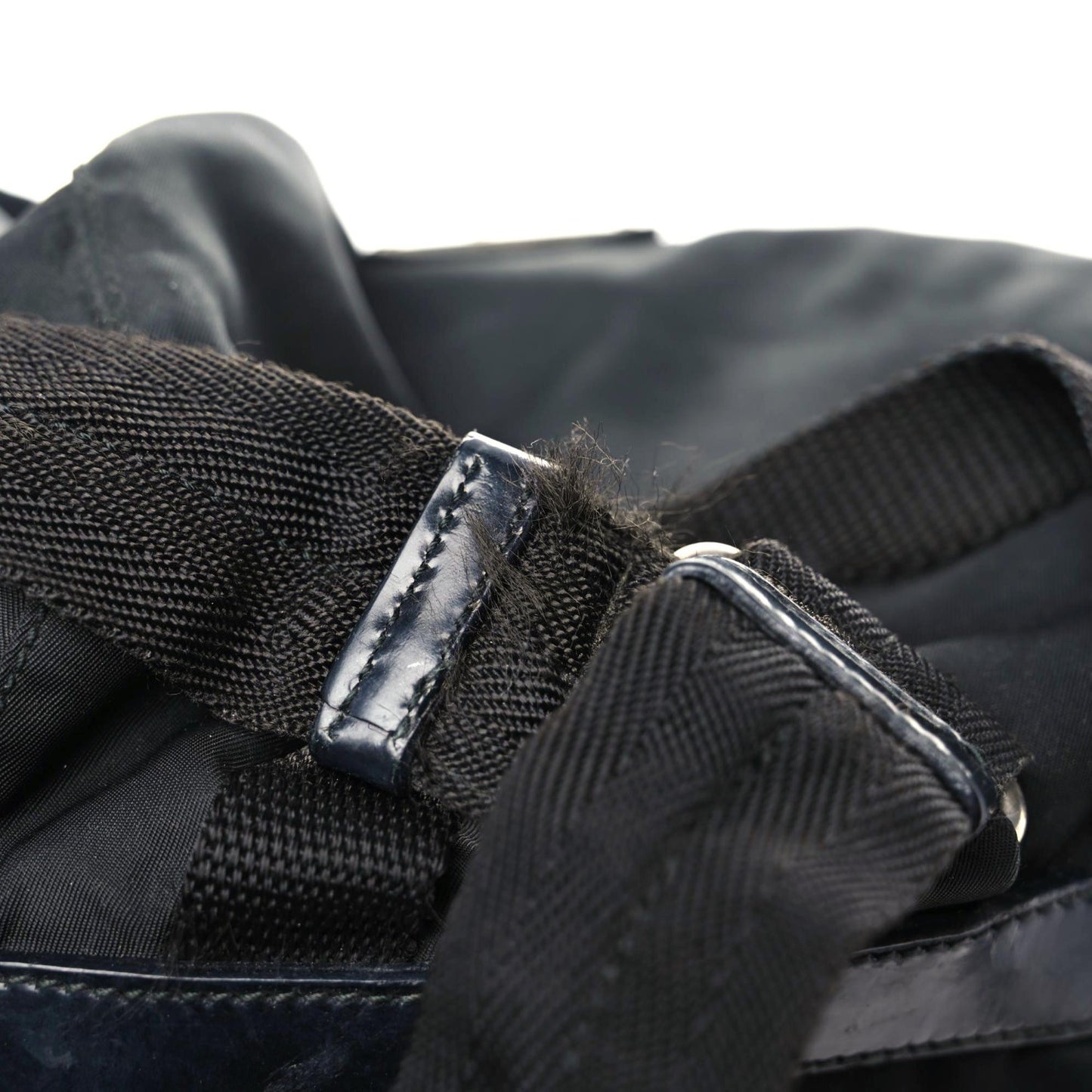 Nylon Vela Small Backpack Black