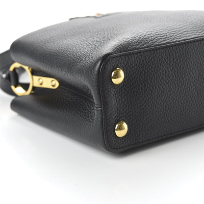 Louis Vuitton Taurillon Capucines BB Black 6 of 9
