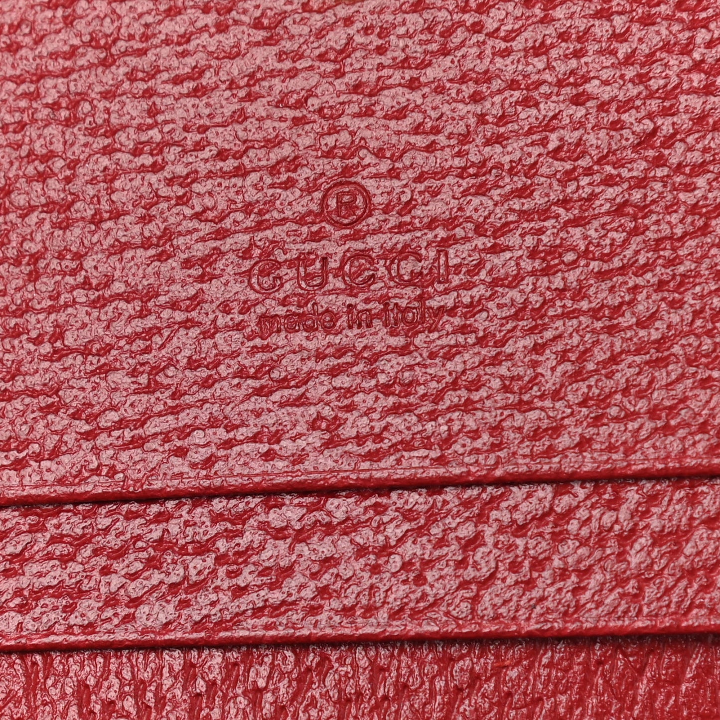 GG Supreme Monogram Flora Web Ophidia Card Case Red