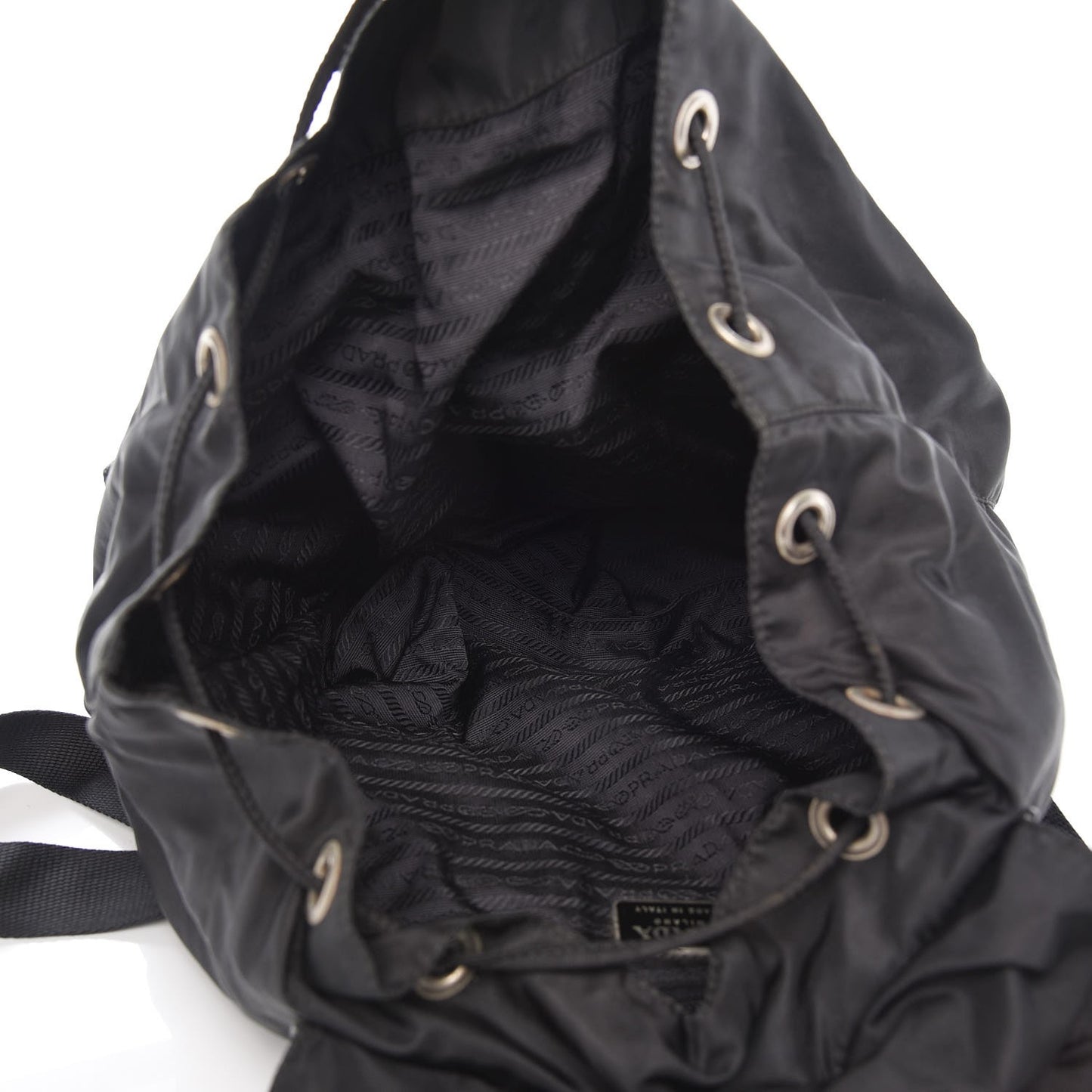 Nylon Vela Small Backpack Black