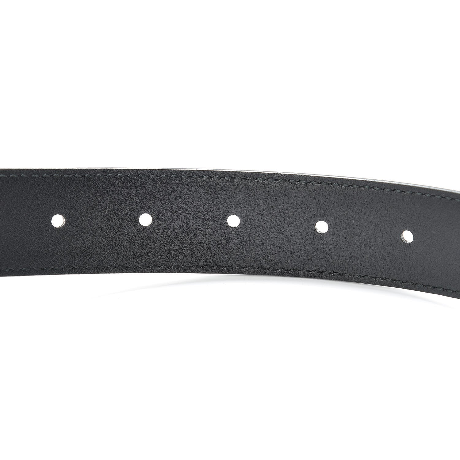 Gucci Calfskin Double G 30mm Belt 75 30 Black 6 of 7