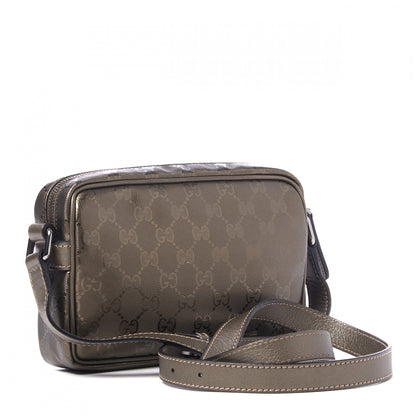 Gucci Imprime Monogram Small Shoulder Bag Silver 2 of 9