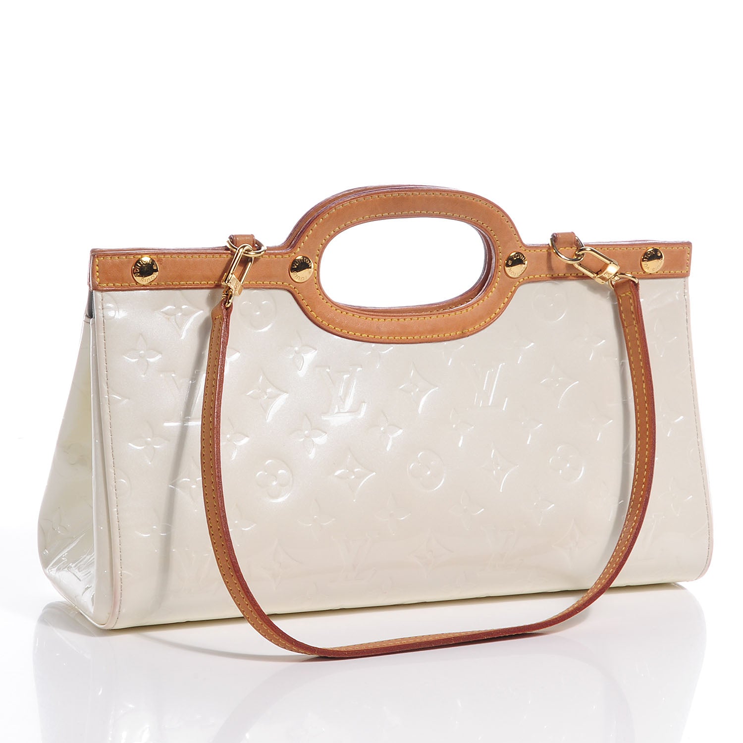 Louis Vuitton Vernis Roxbury Drive Perle 3 of 7
