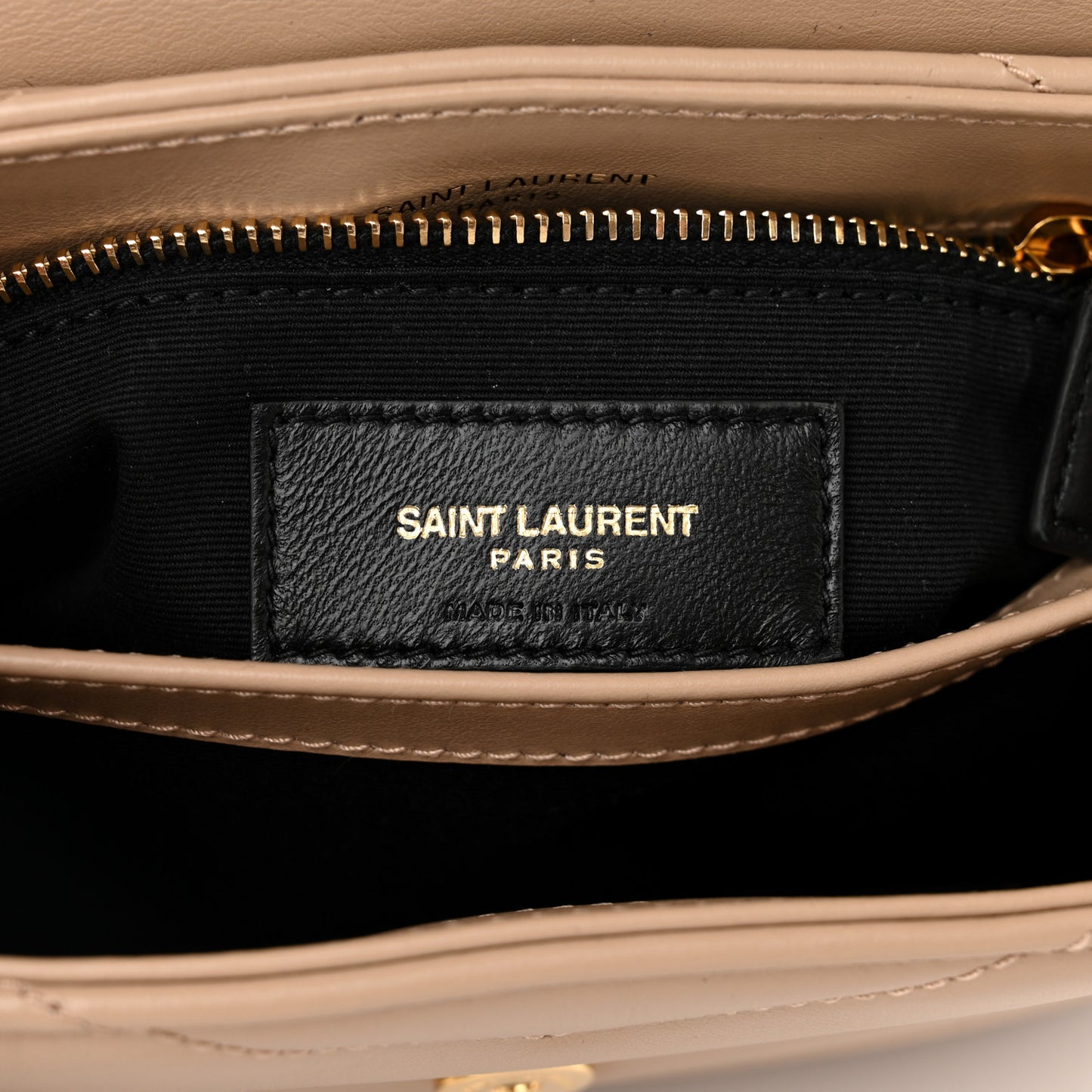 Calfskin Y Quilted Monogram Toy Loulou Crossbody Bag Nude Powder