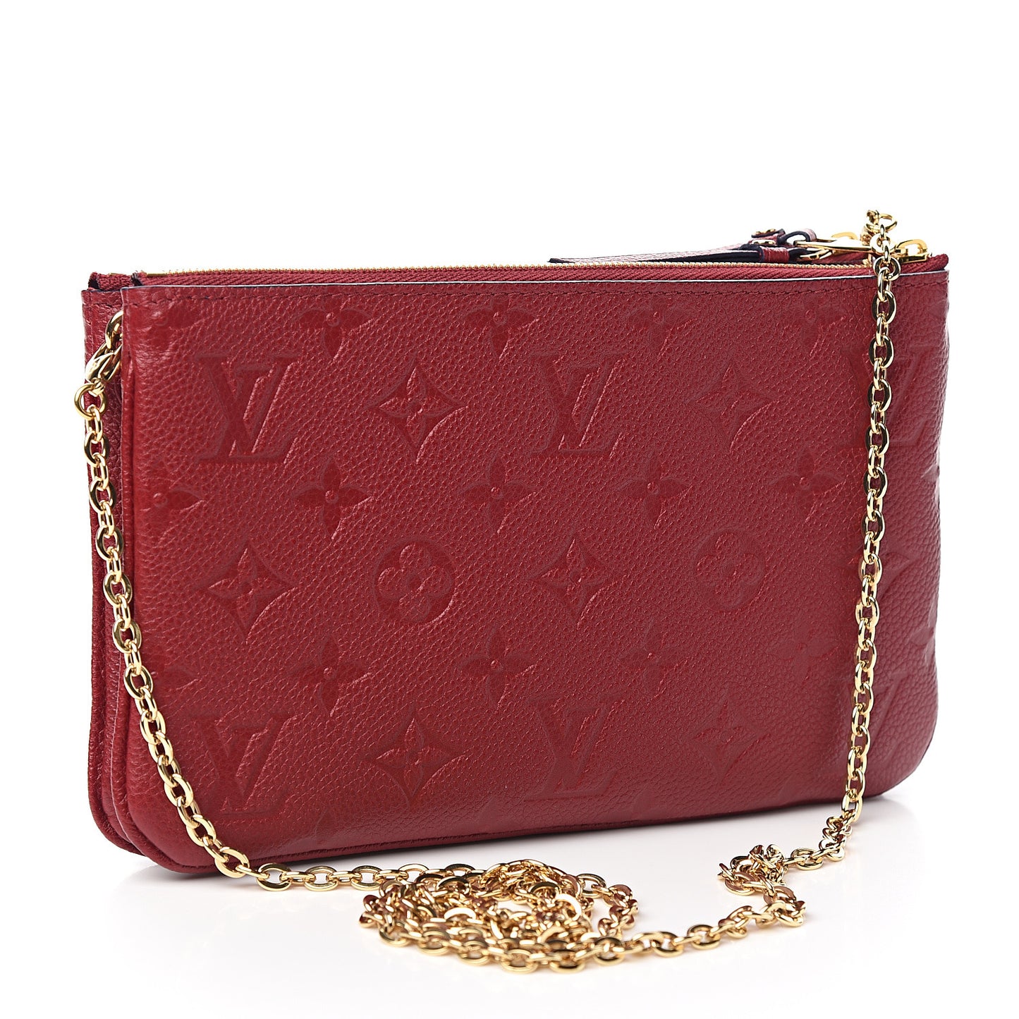 Empreinte Double Zip Pochette Cherry Berry