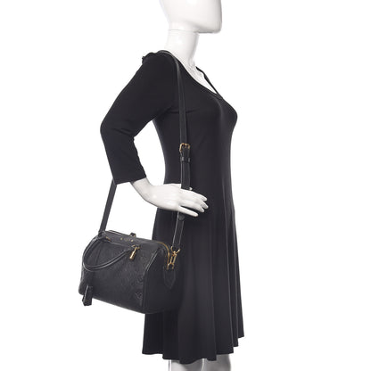 Louis Vuitton Empreinte Speedy Bandouliere 25 NM Black 3 of 11