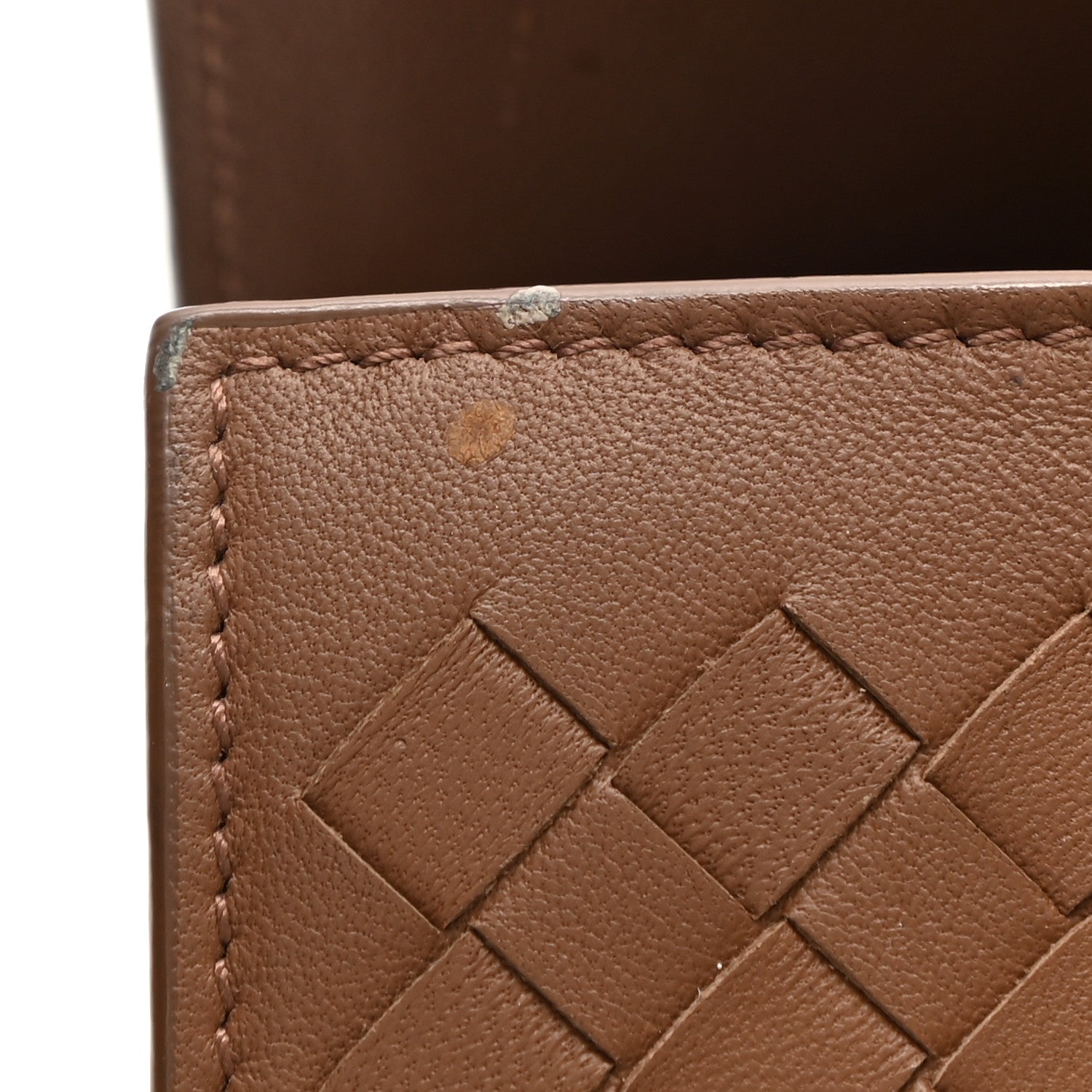 Bottega Veneta Nappa Intrecciato Continental Flap Wallet Brown 9 of 11