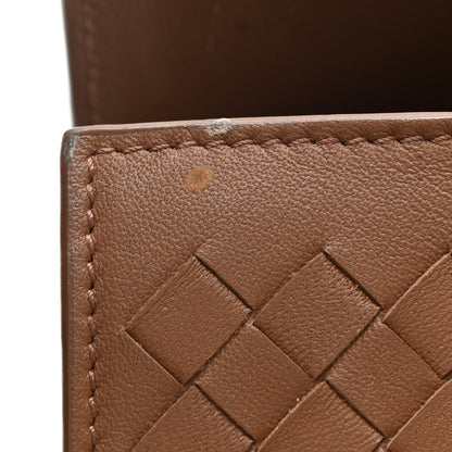 Bottega Veneta Nappa Intrecciato Continental Flap Wallet Brown 9 of 11