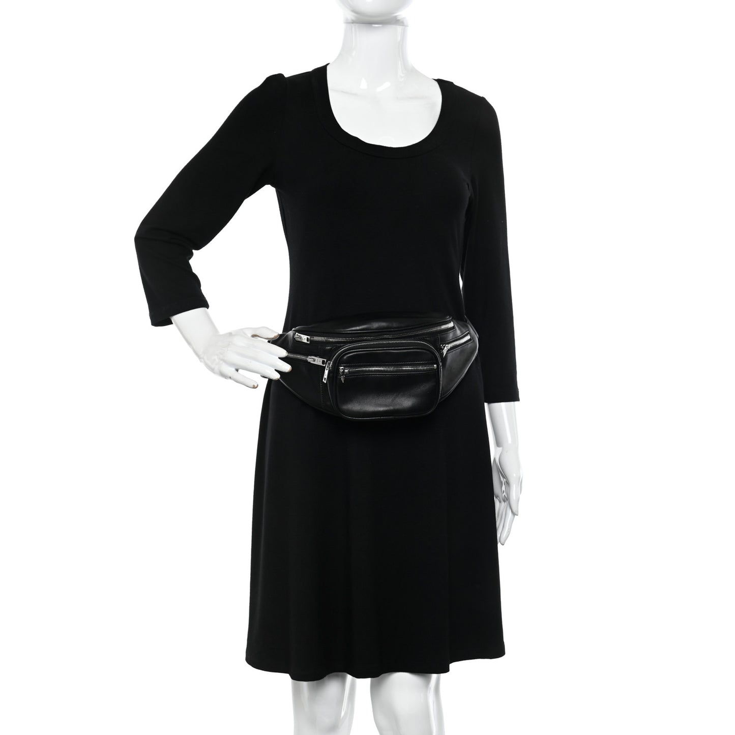 Lambskin Attica Belt Bag Black
