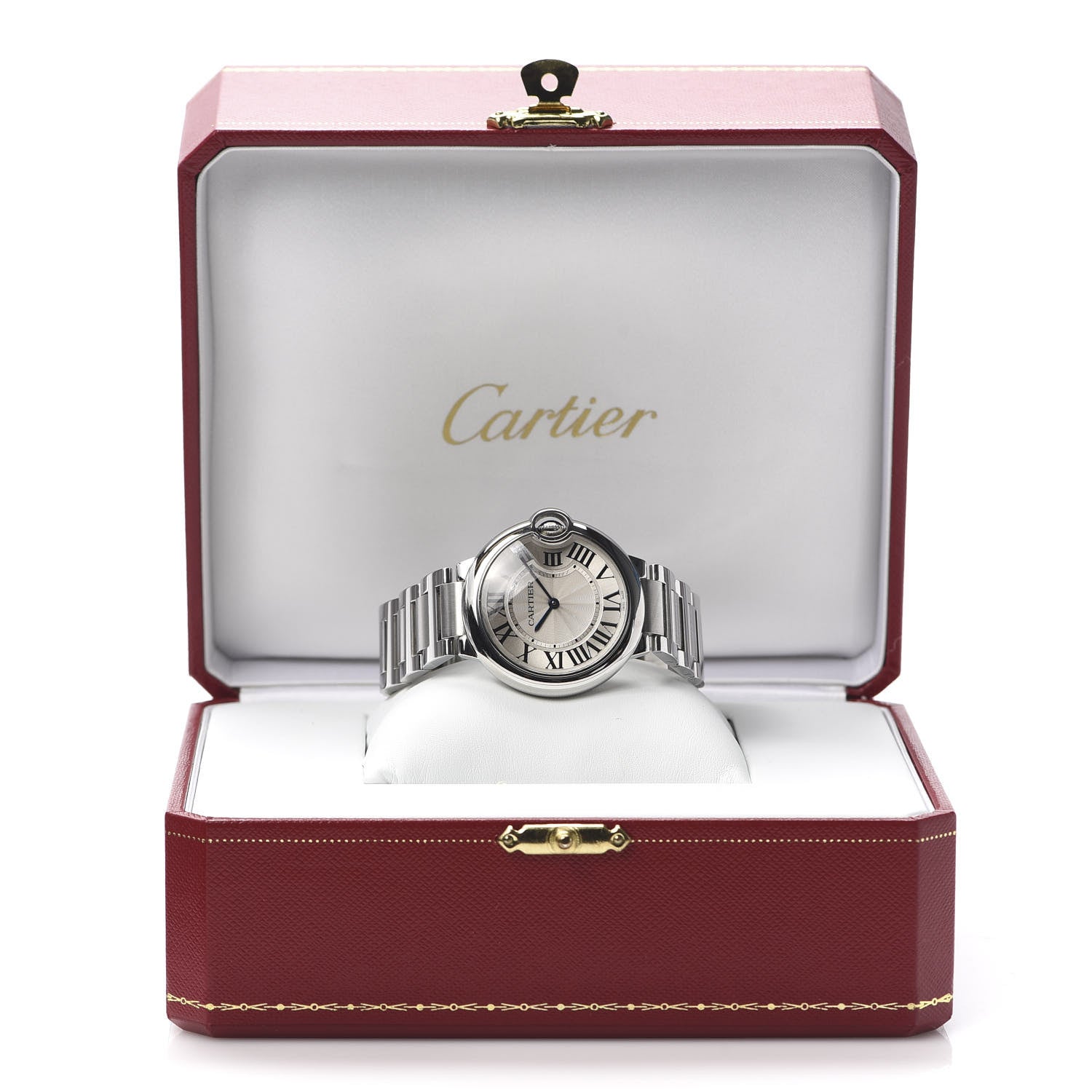 Cartier Stainless Steel 36mm Ballon Bleu De Quartz Watch 7 of 7