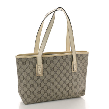 Gucci GG Supreme Small Joy Tote White 3 of 11