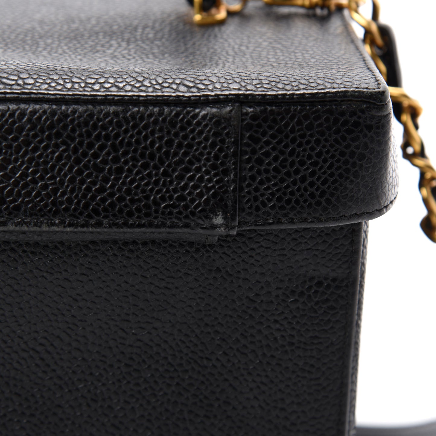 Caviar Vanity Train Case Black