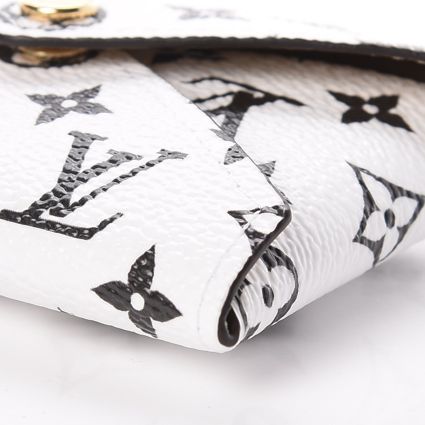Monogram Giant Small Kirigami Pochette Insert White