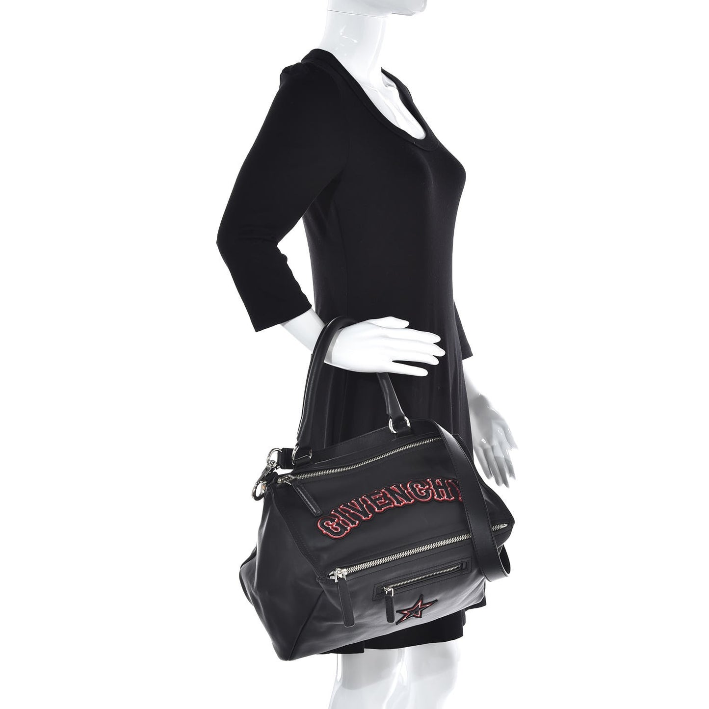 Calfskin Gothic Medium Pandora Black