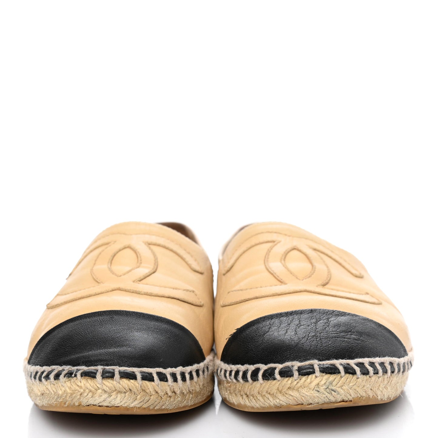 Lambskin Quilted CC Mules Sandals 39 Brown