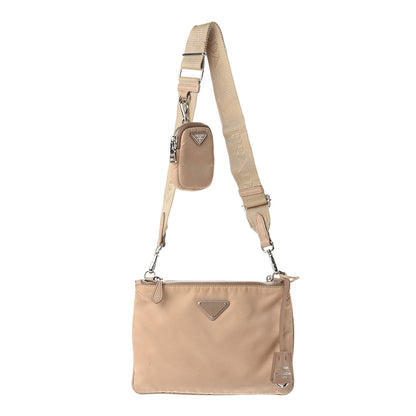 Prada Re-Nylon Saffiano Re-Edition 2000 Double Zip Crossbody Bag Cammeo 1 of 10
