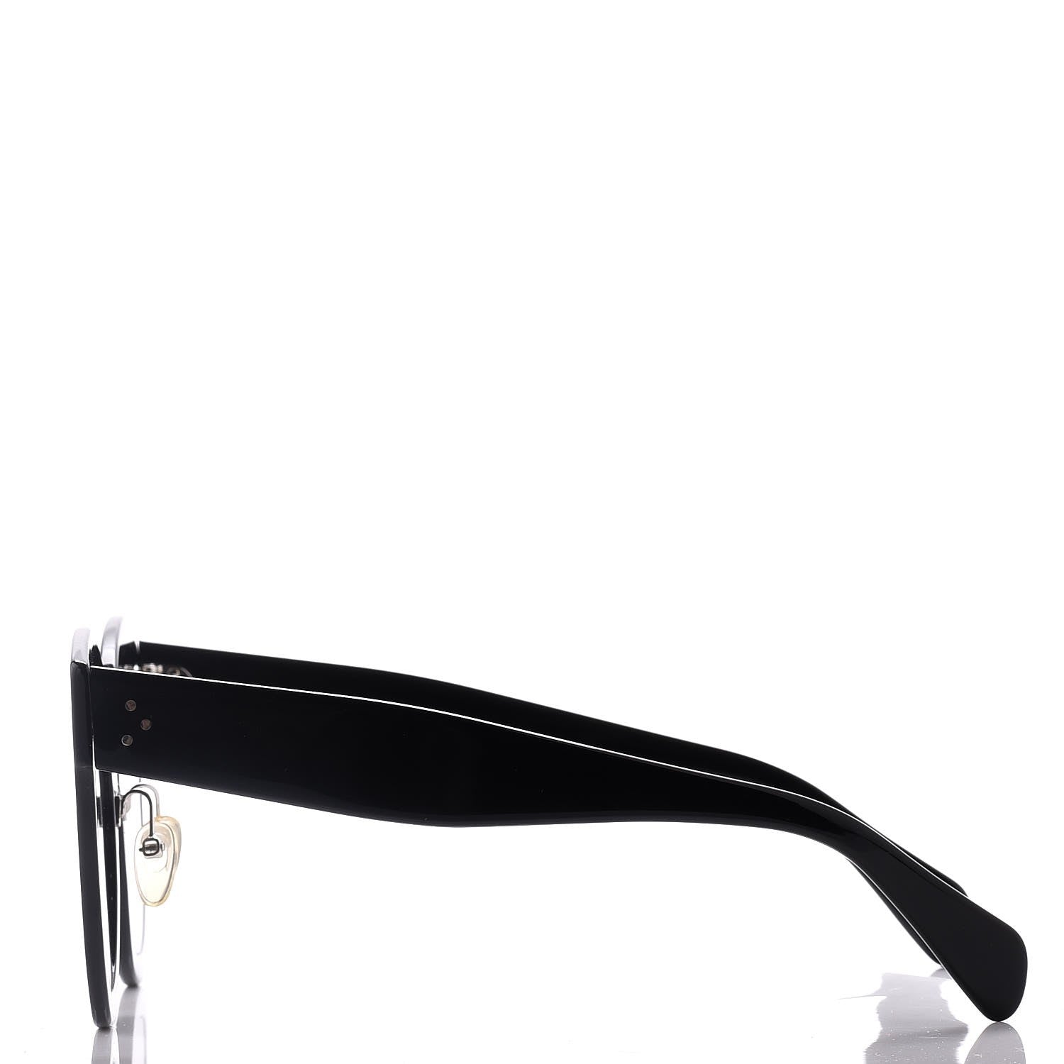 Celine Chris Sunglasses CL 41443/S Black 3 of 7