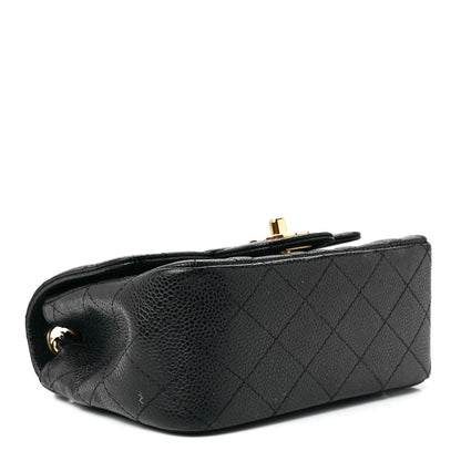 Chanel Caviar Quilted Mini Square Flap Black 4 of 13