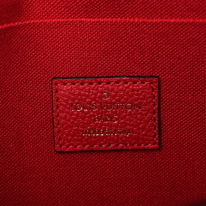 Louis Vuitton Empreinte Pochette Felicie Chain Wallet Scarlet 7 of 10