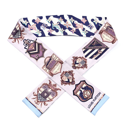 Louis Vuitton Silk Into Louis Bandeau Blue Grey 1 of 3