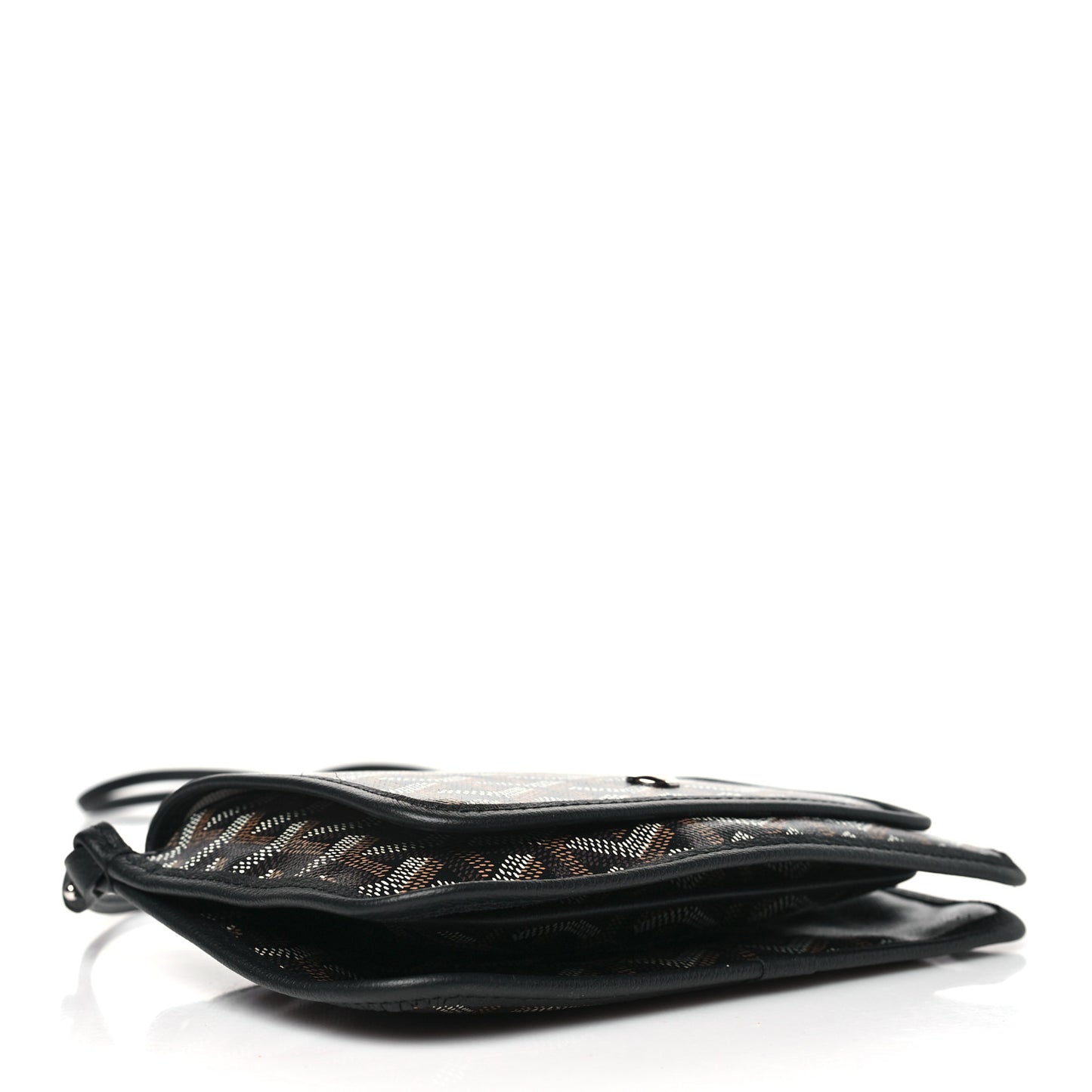 Goyardine Plumet Wallet Clutch Black