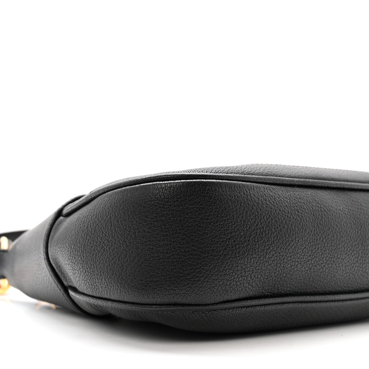 Goatskin Small Aphrodite Shoulder Bag Black