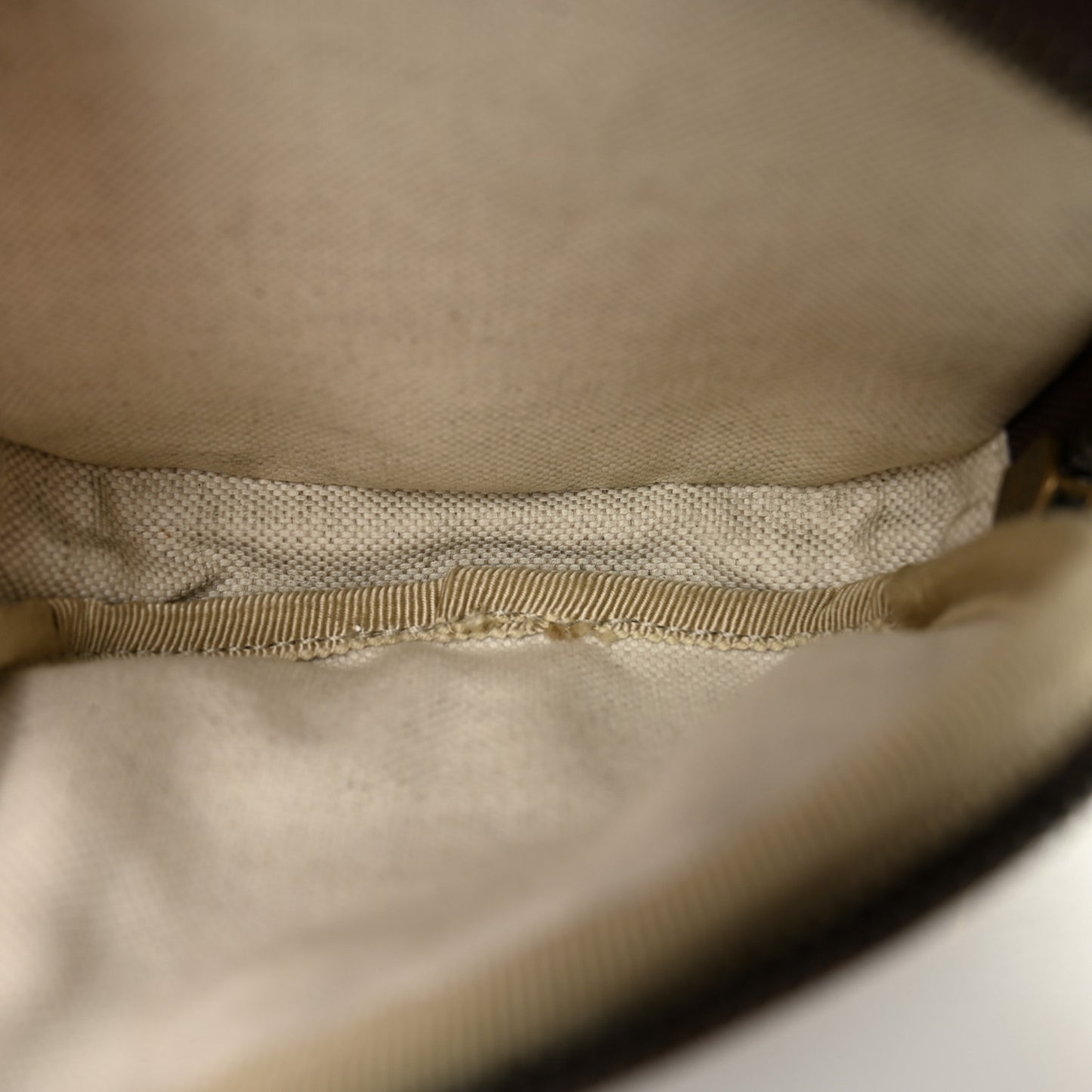 GG Supreme Monogram Web Mini Ophidia Double Zip Messenger Bag Beige New Acero