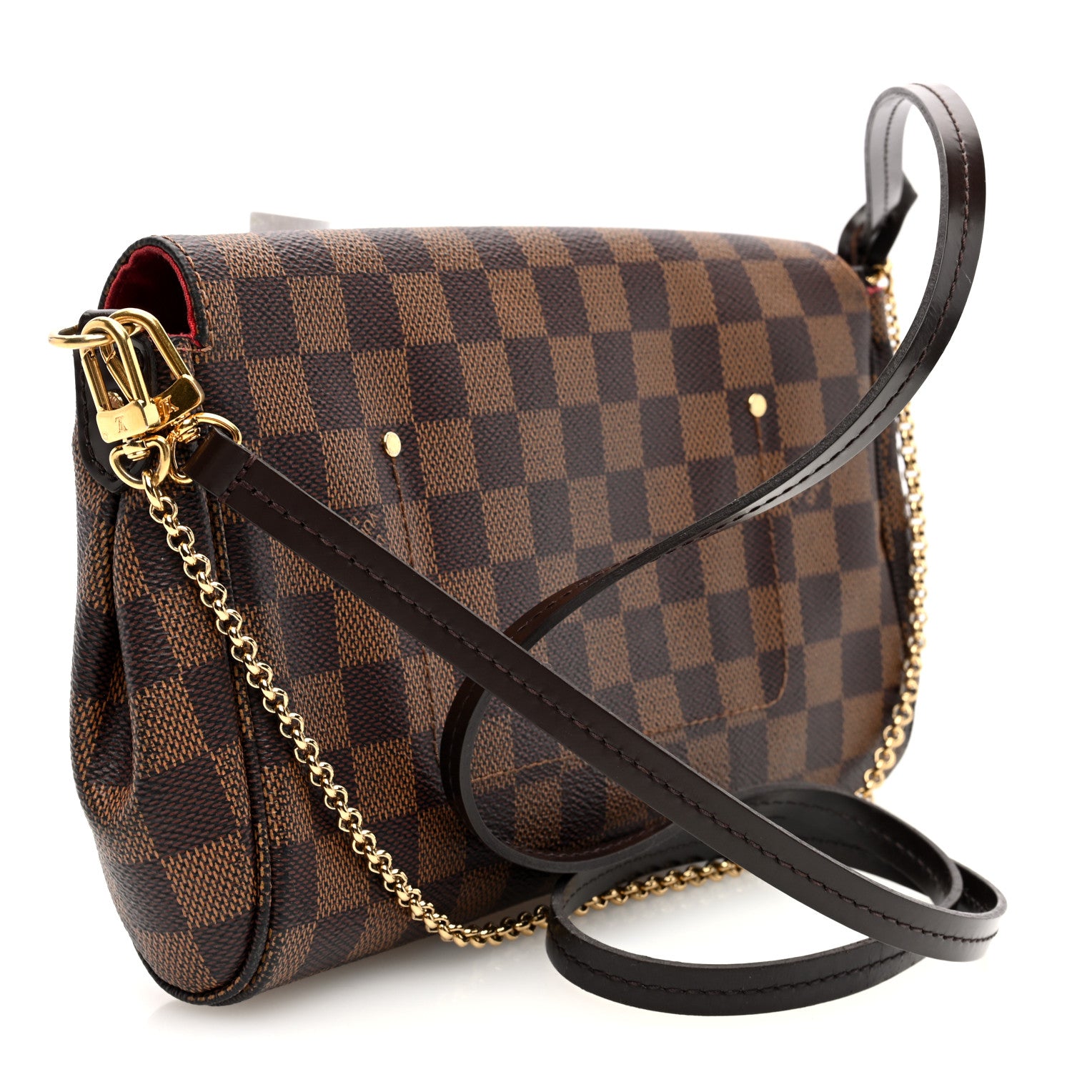 Louis Vuitton Damier Ebene Favorite MM 3 of 9