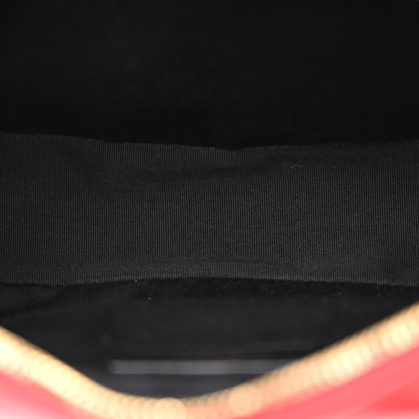 Calfskin Matelasse Monogram Lou Camera Bag Rouge Eros
