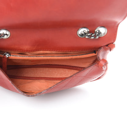 Chanel Calfskin Stitched Medium CC Sellier Flap Red 6 of 21