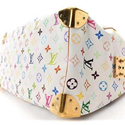 Louis Vuitton Monogram Multicolor Speedy 40 White 9 of 9