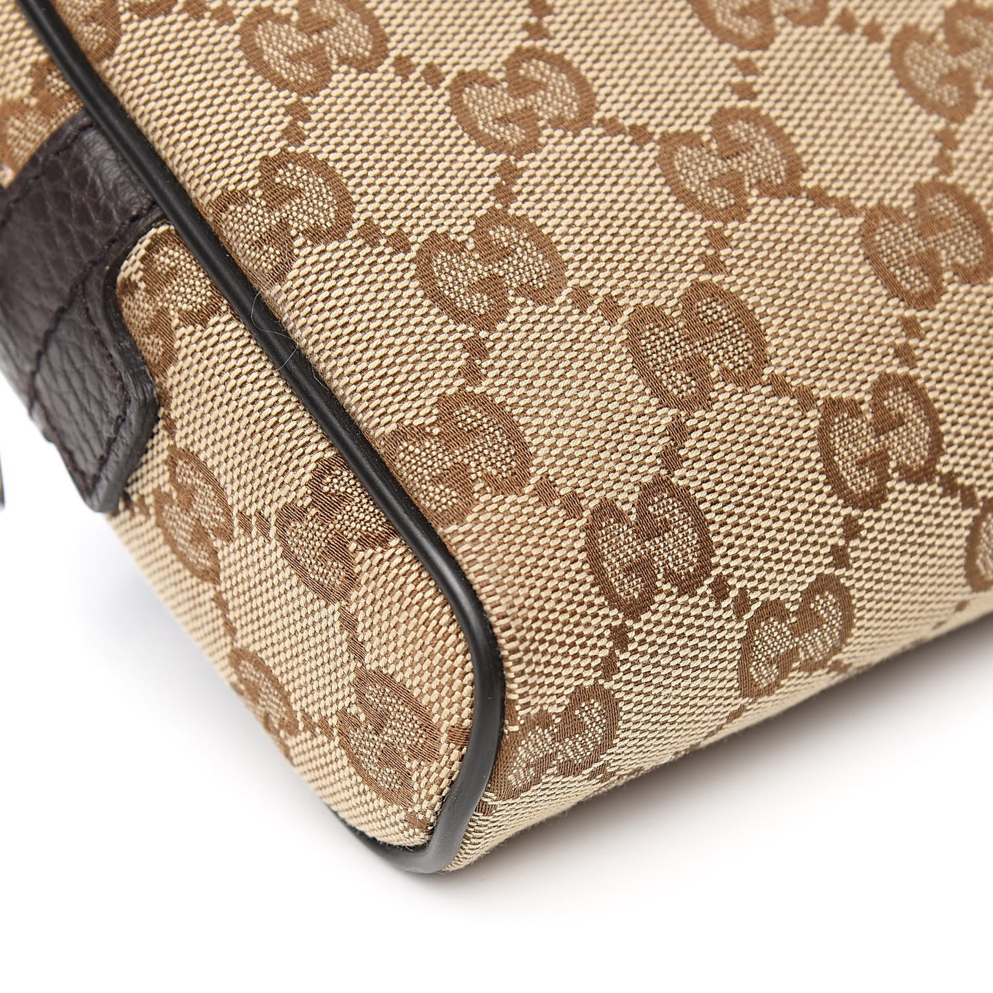 Monogram Belt Bag Dark Brown
