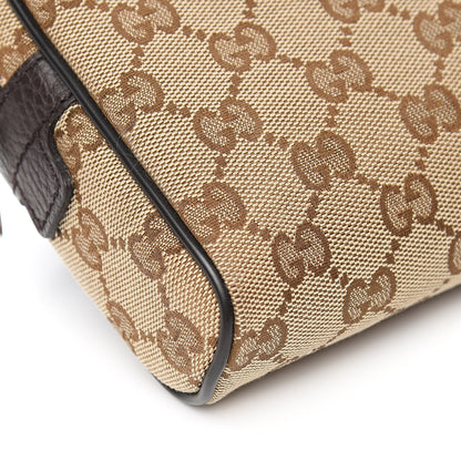 Gucci Monogram Belt Bag Dark Brown 8 of 10