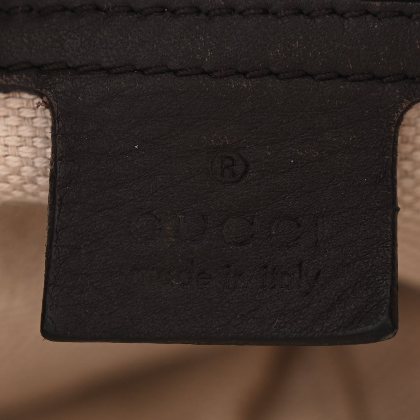 Monogram Web Medium Dressage Tote Brown