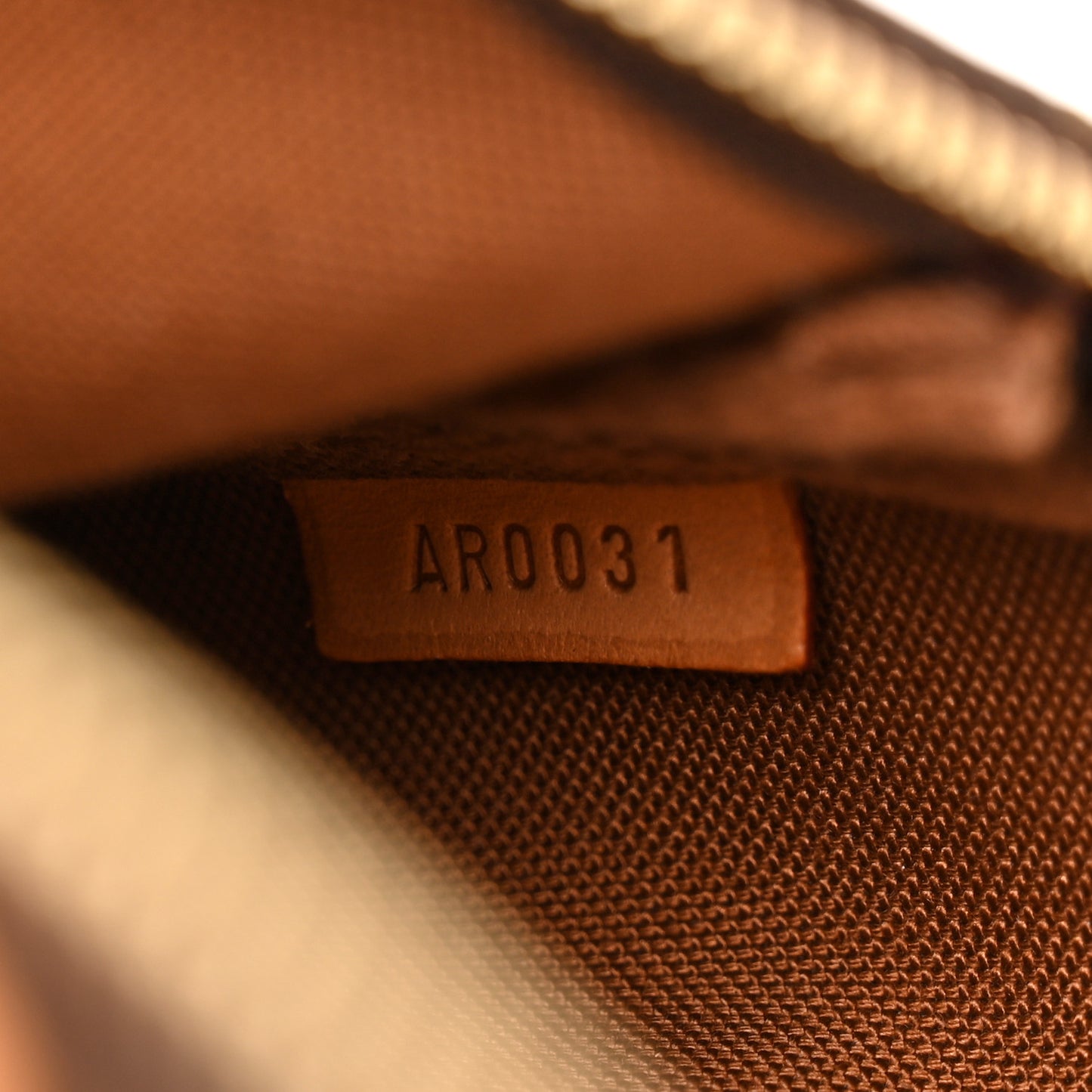 Monogram Graffiti Pochette Accessories Peach