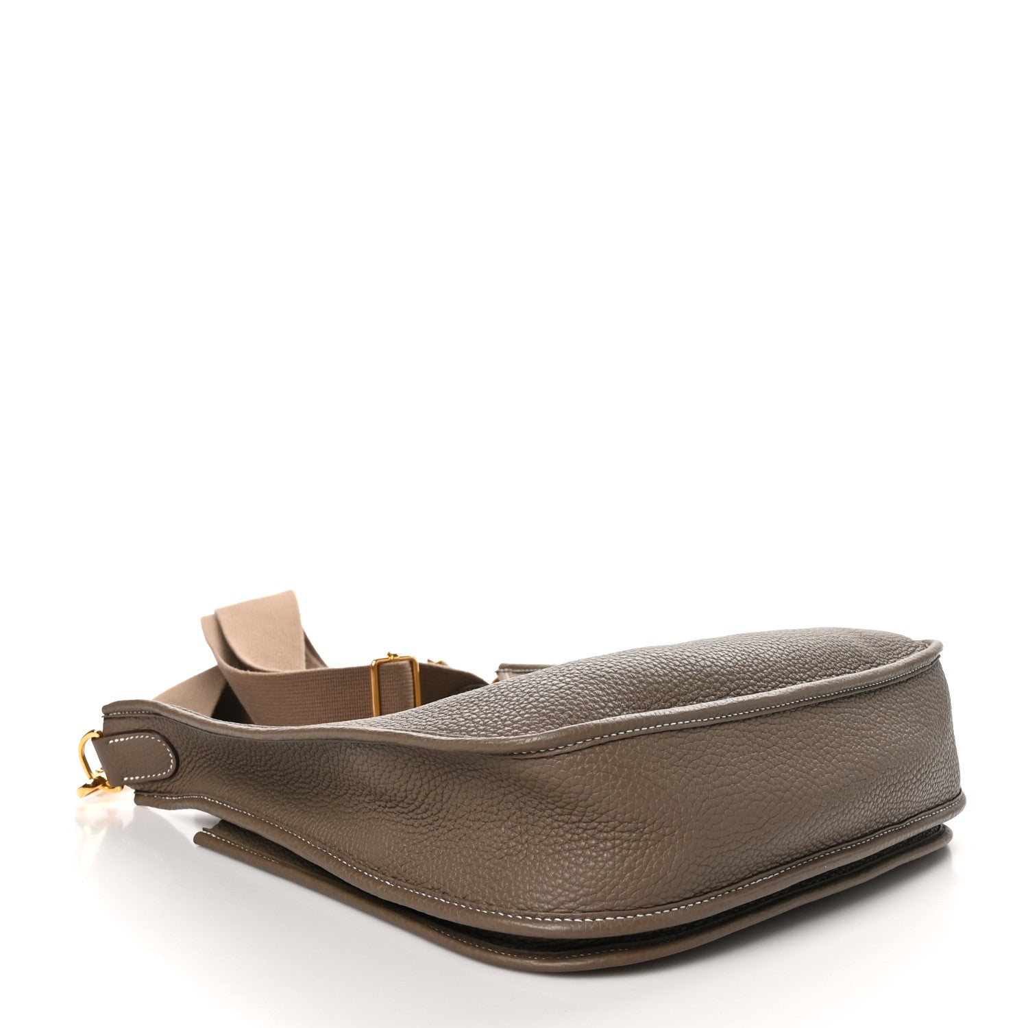 Hermes Taurillon Clemence Evelyne III PM Etoupe 4 of 10