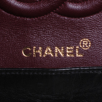 Chanel Lambskin Medium Double Flap Black 6 of 7