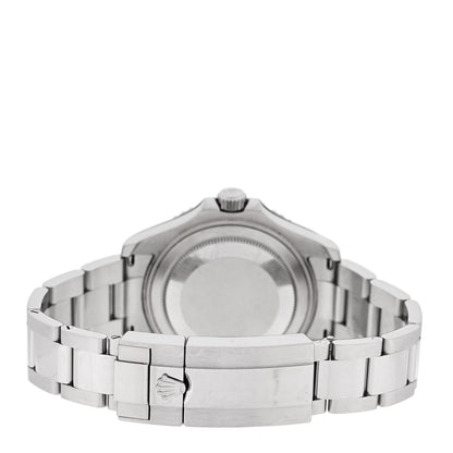 Rolex Stainless Steel Platinum 37mm Oyster Perpetual Date Yacht-Master Watch Slate 268622 3 of 6
