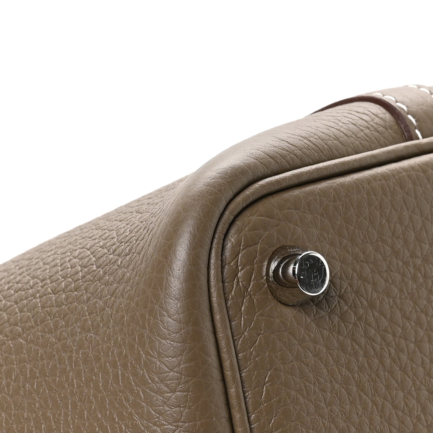 Taurillon Clemence Picotin Lock 18 PM Etoupe