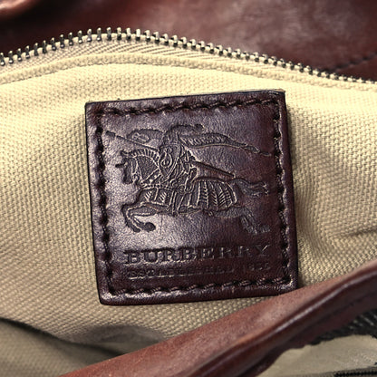 Burberry Canvas Mega Check Lowry Brown 6 of 9
