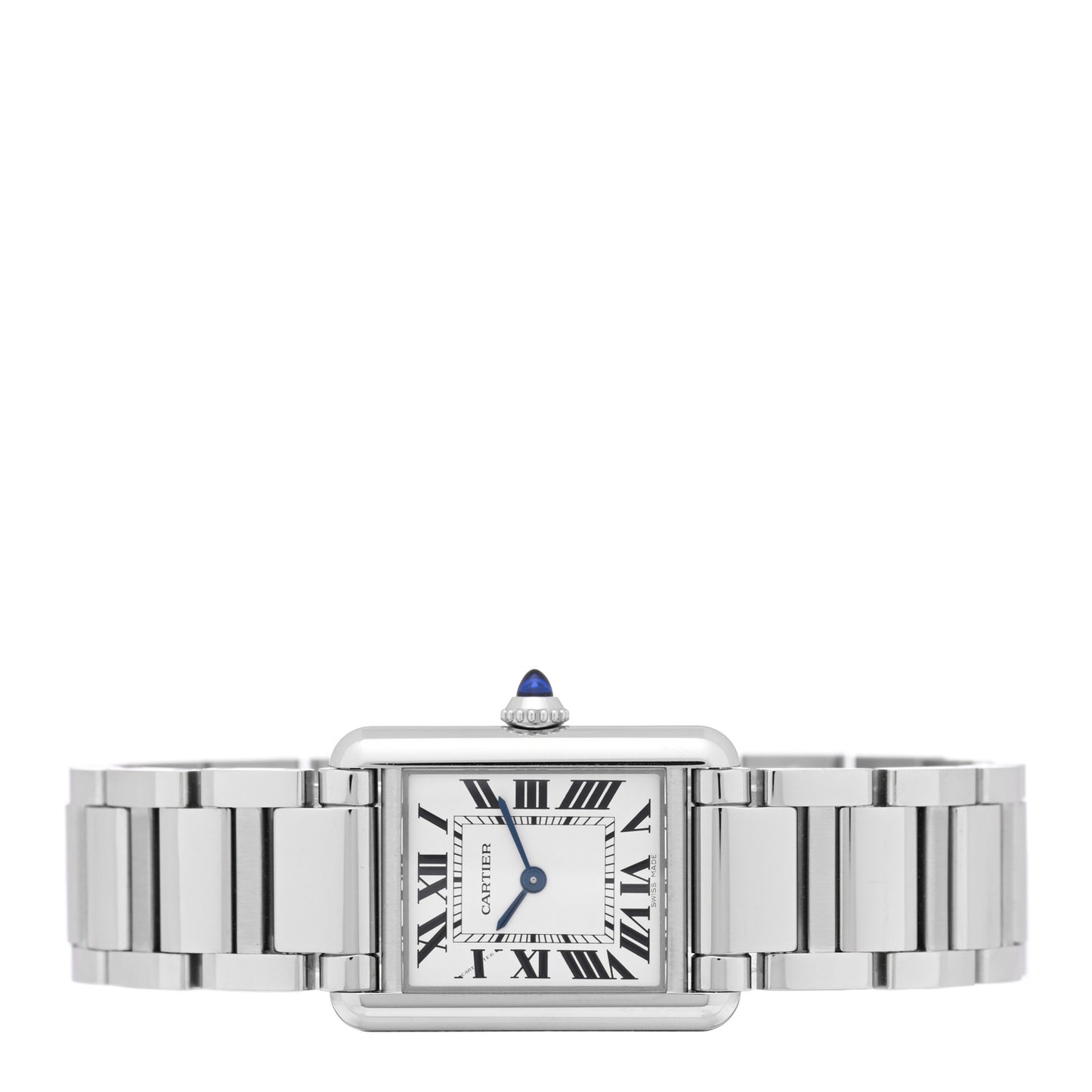 Stainless Steel 22mm Tank Must Quartz Watch