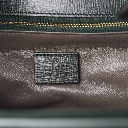 Gucci Azalea Calfskin Small Sylvie 1969 Flap Messenger Bag Green 6 of 10