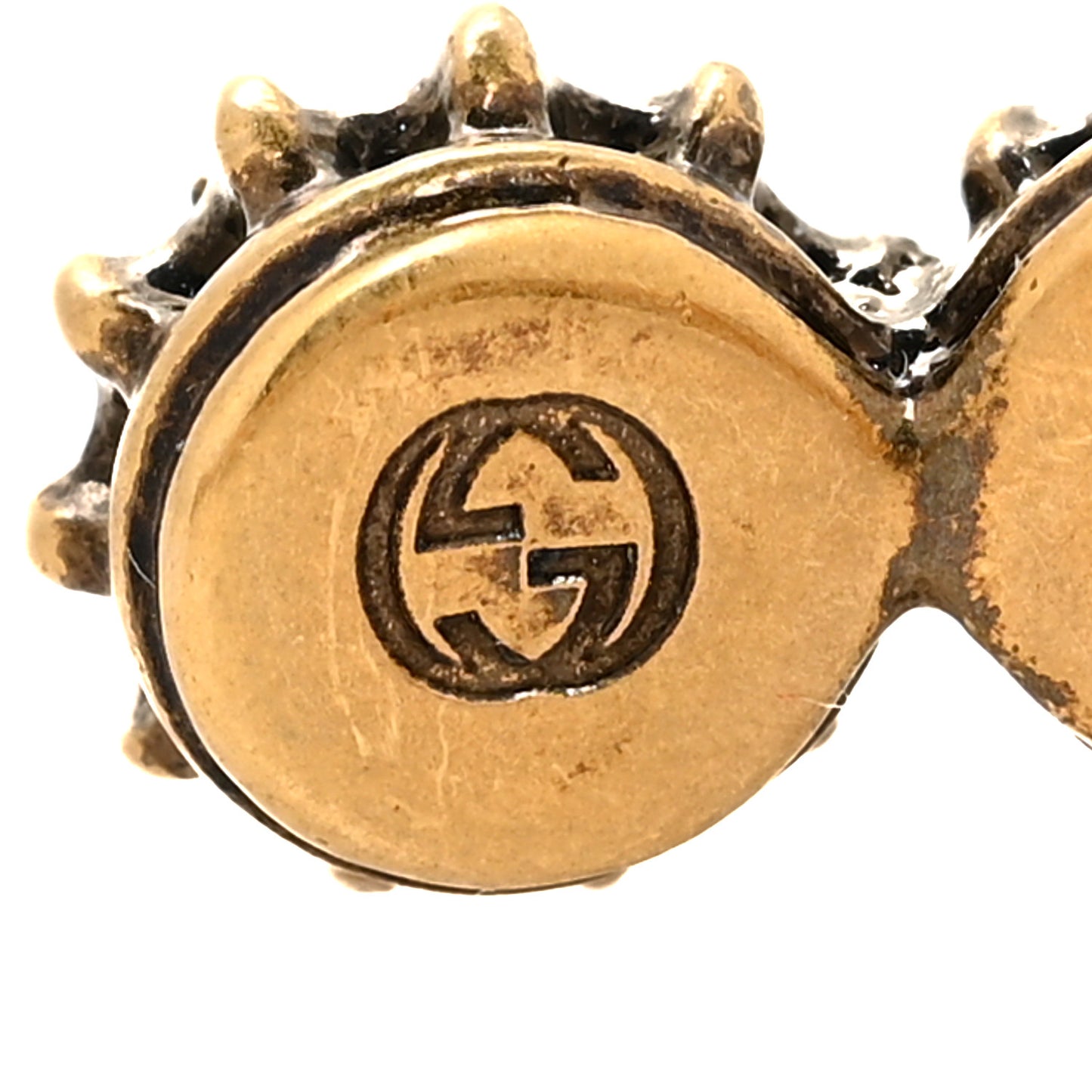 Crystal Bracelet Aged Gold Multicolor