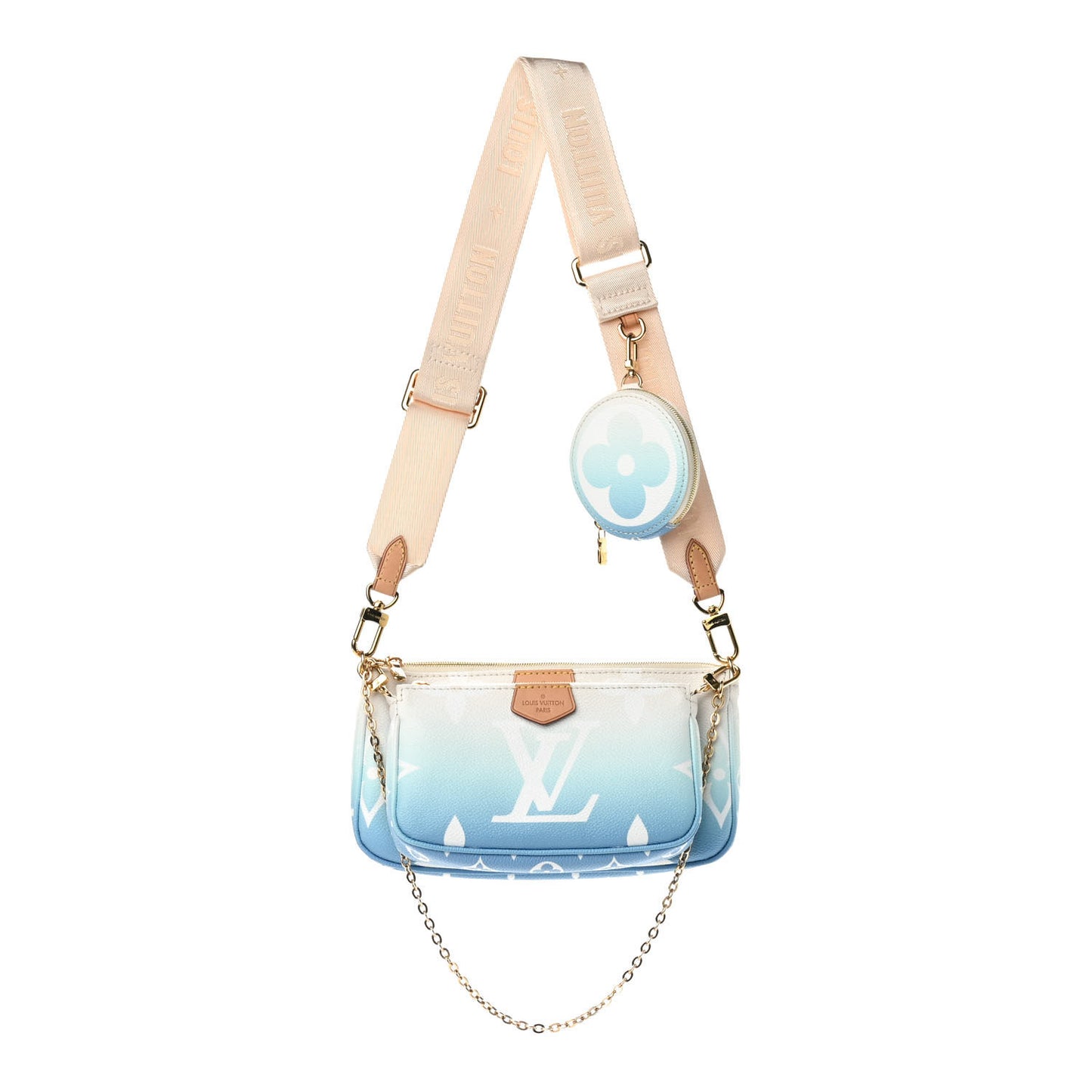 Monogram Giant By The Pool Multi Pochette Accessories Blue